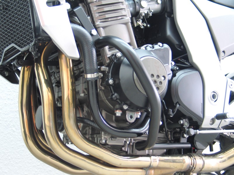 Kawasaki Z750 Z1000 Zephyr Crashbars Engine protector Guard Black